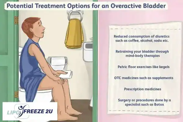 image of woman on toilet because of an overactive bladder Chigwell
