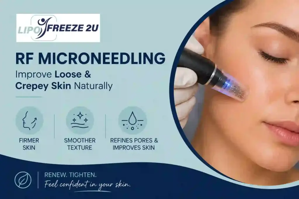 Can RF Microneedling Help Improve Loose and Crepey Skin Chigwell?